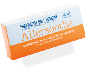 Allersoothe 10mg 20 tablets