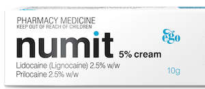 Pharmacist Only Medicines: Ego Numit 5% cream 10 gm