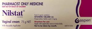 Pharmacist Only Medicines: Nilstat Vaginal Cream 75g - Pharmacist Only Medicine for Yeast Infections