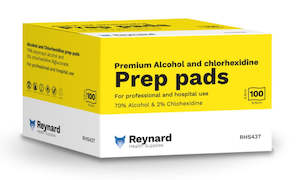 Diabetes Monitoring: Premium 2% Chlorhexidine & Alcohol Prep Pads