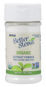 now BetterStevia® Extract Powder, Organic 28 gm