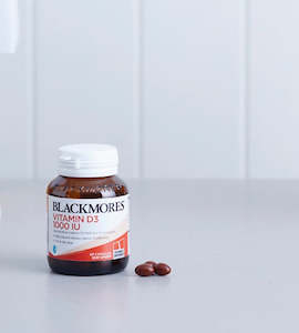 Natural Health Supplements: Blackmores vitamin D3 1000iu 60