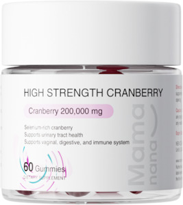 Mamanana High Strength Cranberry Gummies