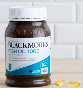 Fish Oils: Blackmores Fish Oil 1000 Odourless 400 capsules