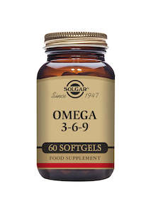 Fish Oils: Solgar Omega 3,6,9 Fish, Flax, Borage softgels