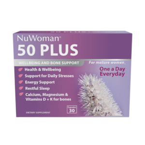Joint Care: NuWoman 50 PLUS Wellbeing and Bone Support 30 capsules