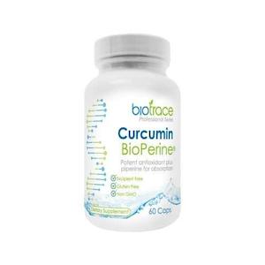 Joint Care: BioTrace Curcumin BioPerine 60 Caps
