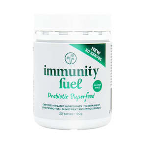 Multivitamins Minerals: Immunity Fuel Gluten Free Probiotic Superfood Powder 90g