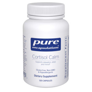 Multivitamins Minerals: Pure Encapsulation Cortisol Calm 120 Cap