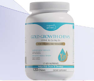 Multivitamins Minerals: Organic Garden Gold Growth Chews