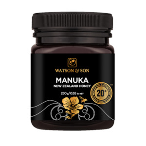Manuka Honey: Watson & Son Manuka Honey 20+ 250gm