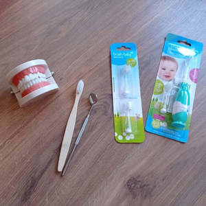 Baby Kids Care: Baby Brush Replacement Baby Sonic® Electric Toothbrush Heads 0-18 mths (2 Pack)