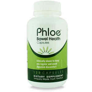 Phloe Healthy Bowel Capsules 120 Caps for Digestive Health
