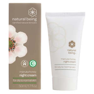 Living Nature Manuka Honey Night Cream Oily-Normal 50ml