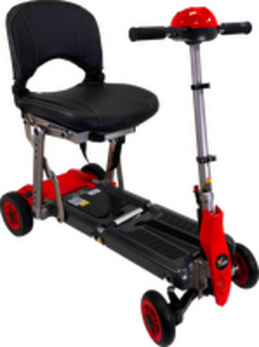 Yoga Foldable Electric Scooter - Red