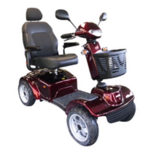 Cross Country Mobility Scooter - Tuscan Red