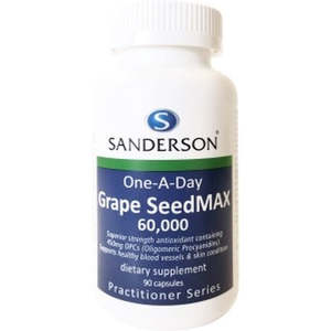 Sanderson Grape SeedMAX 60000 90 Vcaps