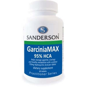Sanderson: Sanderson GarciniaMax 95% HCA 60 Tablets