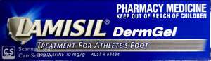 Lamisil DermGel 1% Terbinafine Antifungal Gel 15g — Pharmacy Medicine