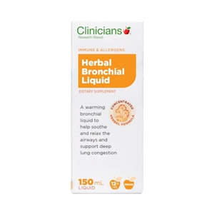 Clinicians: Clinicians Herbal Bronchial Liquid 150ml