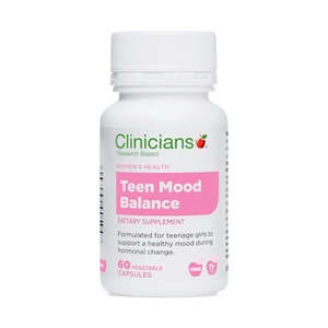 Clinicians: Clinicians Teen Mood Balance 60 VegeCaps