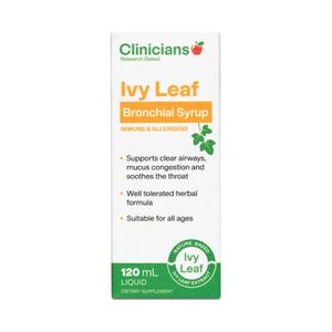 Clinicians: Clinicians Ivy Leaf Bronchial Syrup 120ml
