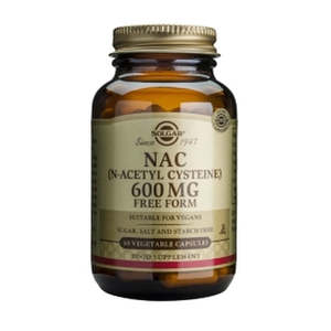Solgar: Solgar NAC N-Acetyl Cysteine 600mg 60 VegeCapsules