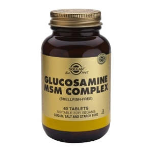 Solgar: Solgar Glucosamine MSM Complex 60 VegeTablets