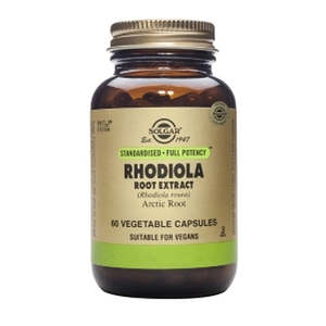 Solgar: Solgar Rhodiola Root Extract 60 VegeCapsules