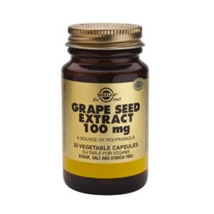 Solgar: Solgar Grape Seed Extract 100mg 30 VegeCapsules