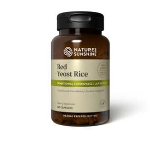 Natures Sunshine Red Yeast Rice 120 Capsules