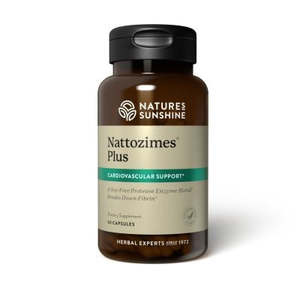 Natures Sunshine: Natures Sunshine Nattozimes Plus 60 Capsules