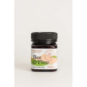 Best Selling: Bee & Flow Manuka Honey MGO 100+ 250g UMF 5+