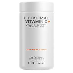 Best Selling: Codeage Liposomal Vitamin C+ 180 Capsules
