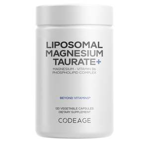 Codeage Liposomal Magnesium Taurate+ 120 Capsules