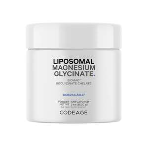 Codeage Liposomal Magnesium Glycinate Powder 85g
