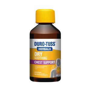 Duro-Tuss Herbals Dry Soothing Chest Support 200ml