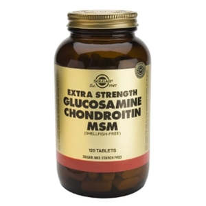 Solgar Extra Strength Glucosamine Chondroitin MSM 120 Tablets