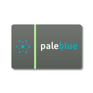 Pale Blue Gift Card