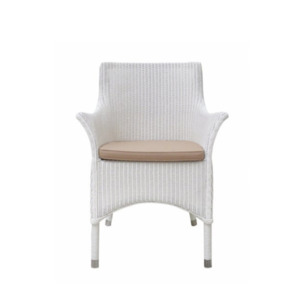 Cannes Chair White- Woven Loom