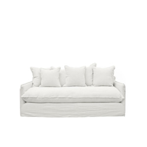 Products: Lotus Slipcover Sofa 2 Seater – White