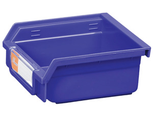 Products: WALL MOUNTED BIN L105xW110xH50mm - BLUE Pallet Racking Solutions