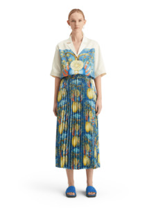Scotch Soda: Pleated Printed Skirt | Embassy Tree