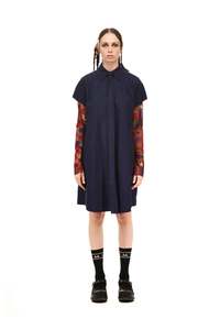 Made: Grid Shirt Dress | Midnight
