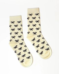 Kathryn Wilson: Bow Sock | Black Bow