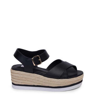 Kathryn Wilson: Sally Sandal | Black Calf