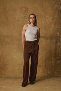 Sale Standard Issue: Merino Rib Crew Tank | Alabaster