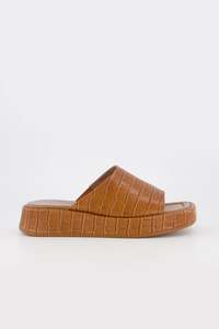 Josephine | Tan Croc