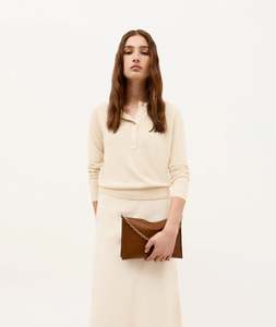 Handbags And Wallets: Mr Siamese | Driftwood (ironed calf)