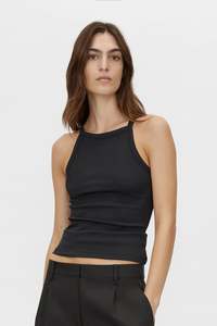 Camilla Marc: Alba Spaghette Strap Tank | Black